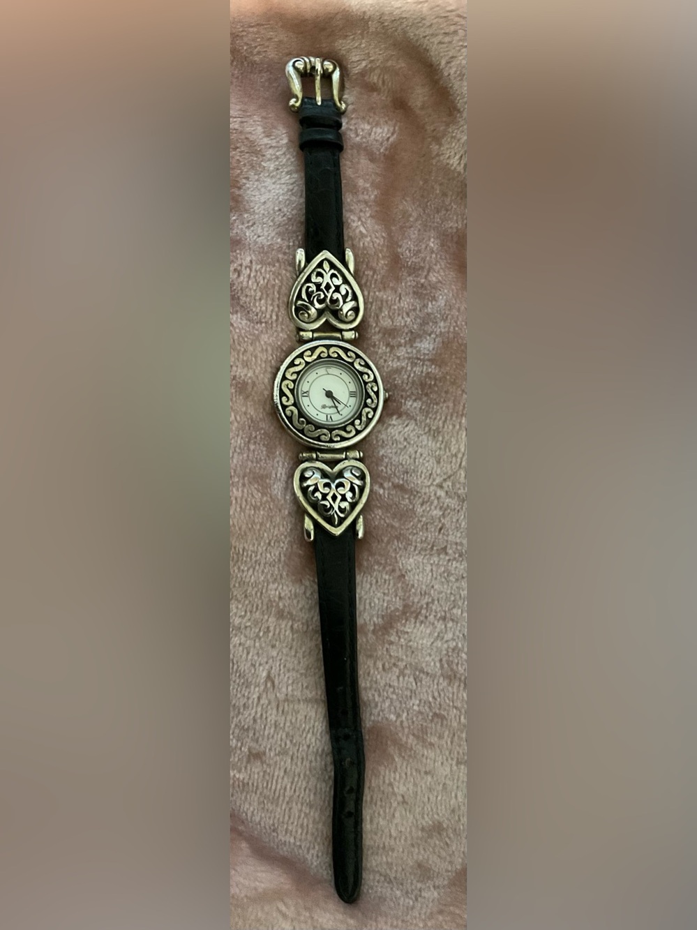 Vintage 90’s Brighton Madison Heart Watch (Working)